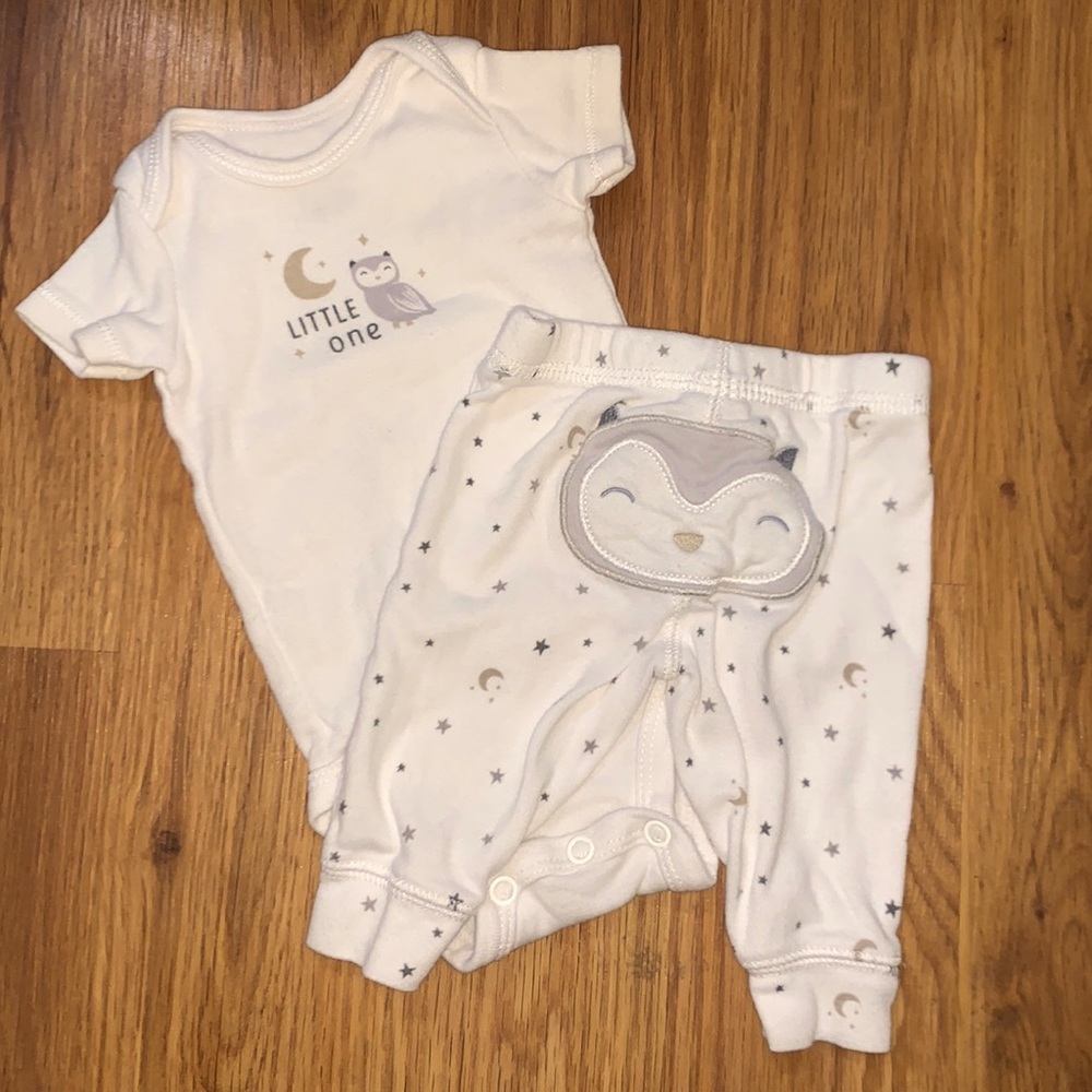 Carter’s pj set onesie and pants